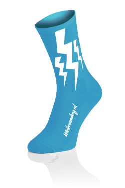 Lightning CX Run Socks - Cyaan