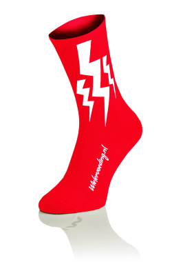 Lightning Socks - Rood - 2 + 1 gratis