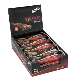 Born Xtra Bar Caramel Boost - 15 x 55 gram
